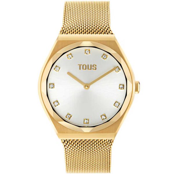 Reloj analógico Tous 3000139800 mujer Karat Round Mesh con brazalete de acero dorado. comprar en Tenerife