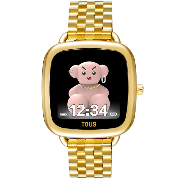 Reloj Tous 3000135400 smartwatch con brazalete de acero IPG dorado